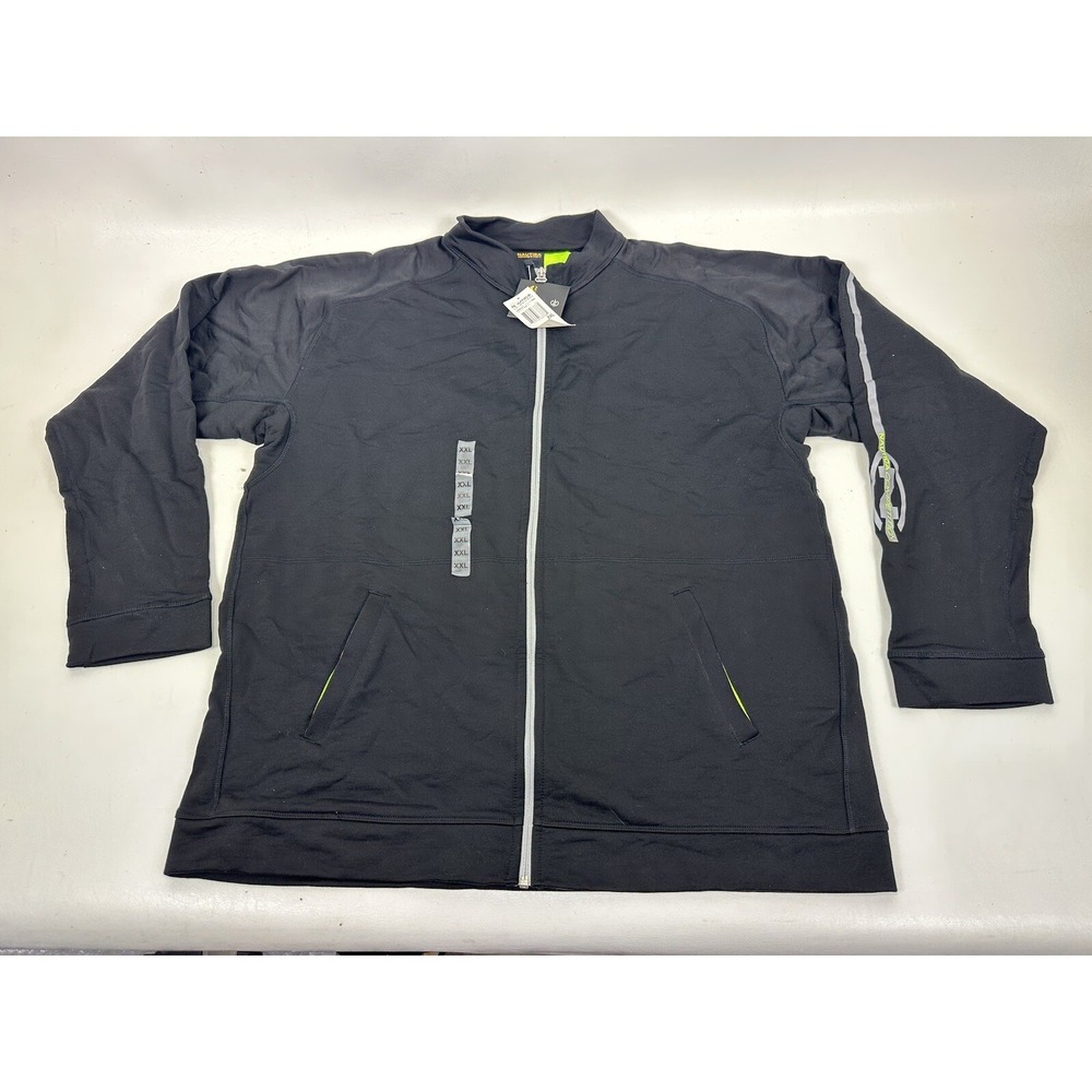Nautica Competition Men's Track Jacket Size XXL Black
